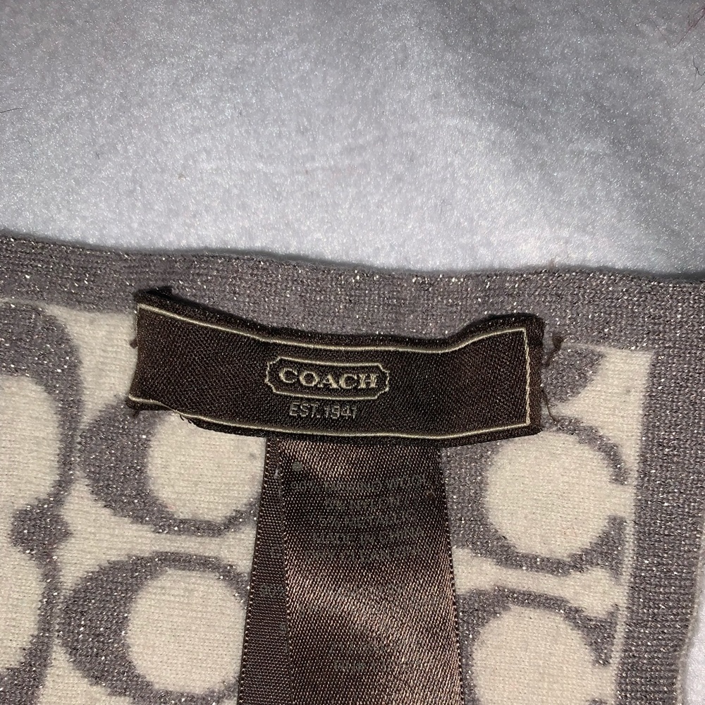 Coach scarf
